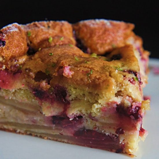 Receita de Torta Azedinha de Maçã e Amora