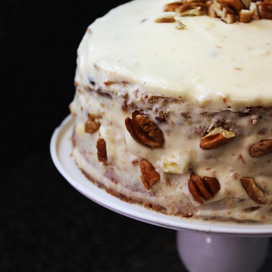 Receita de Bolo de Cenoura da Martha Stewart