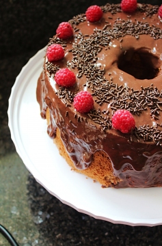 Receita de Bolo Chiffon de Chocolate