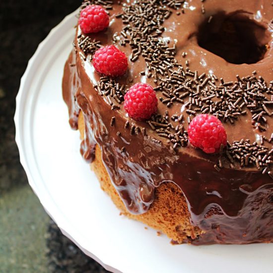 Receita de Bolo Chiffon de Chocolate