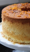 Receita de Bolo Chiffon de Laranja