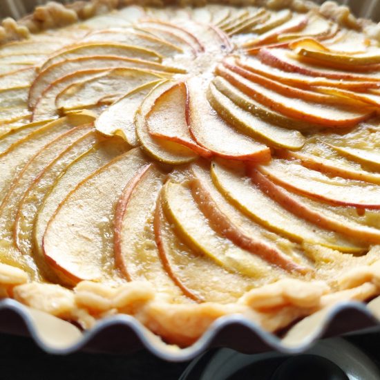 Receita de Torta de Maçã Francesa
