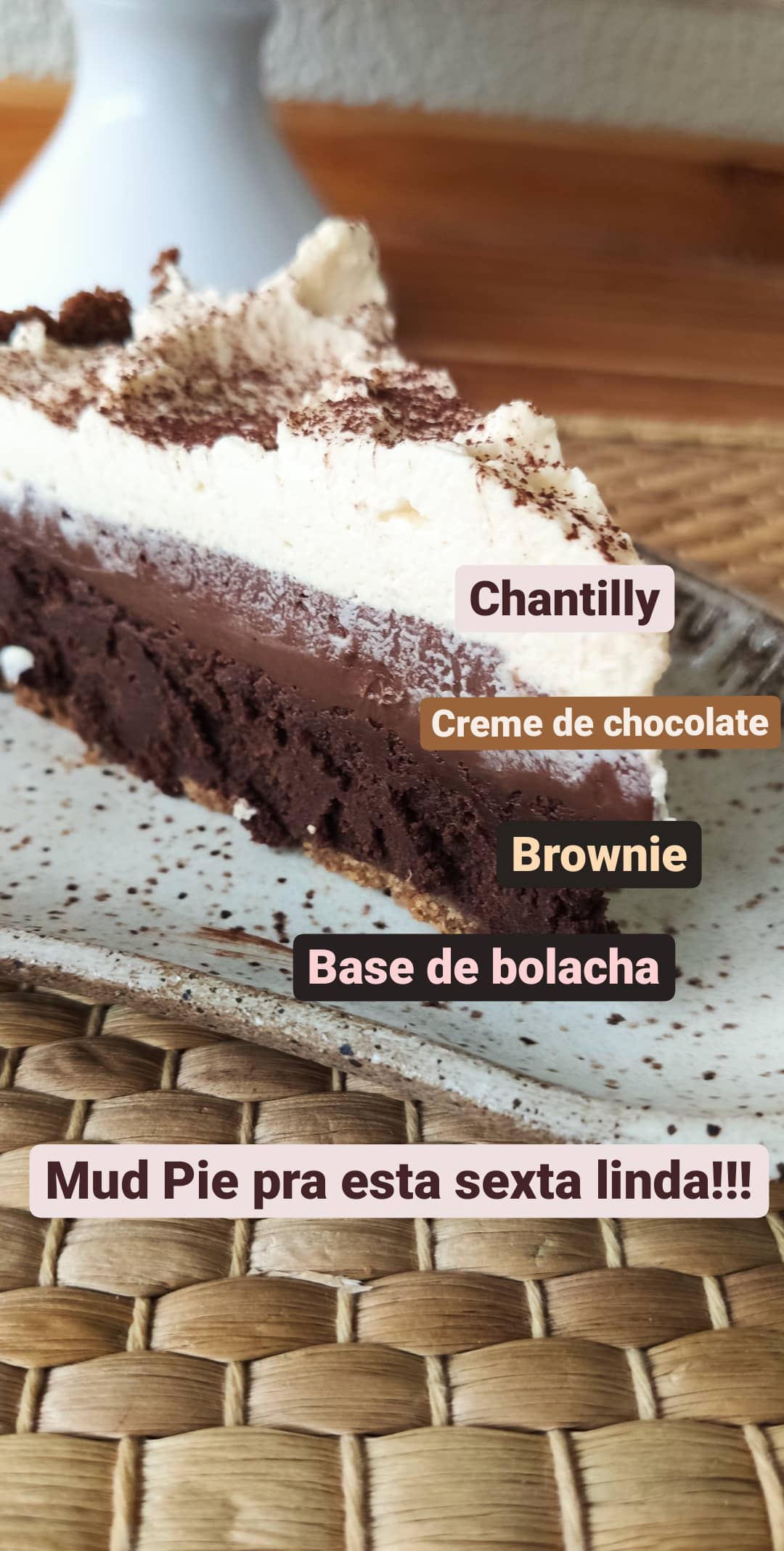 Ingredientes Mud Pie