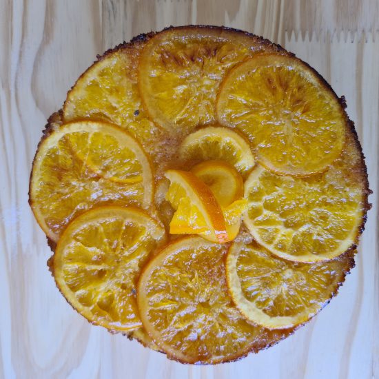 Receita de Bolo de laranja, Azeite de oliva e Cardamomo