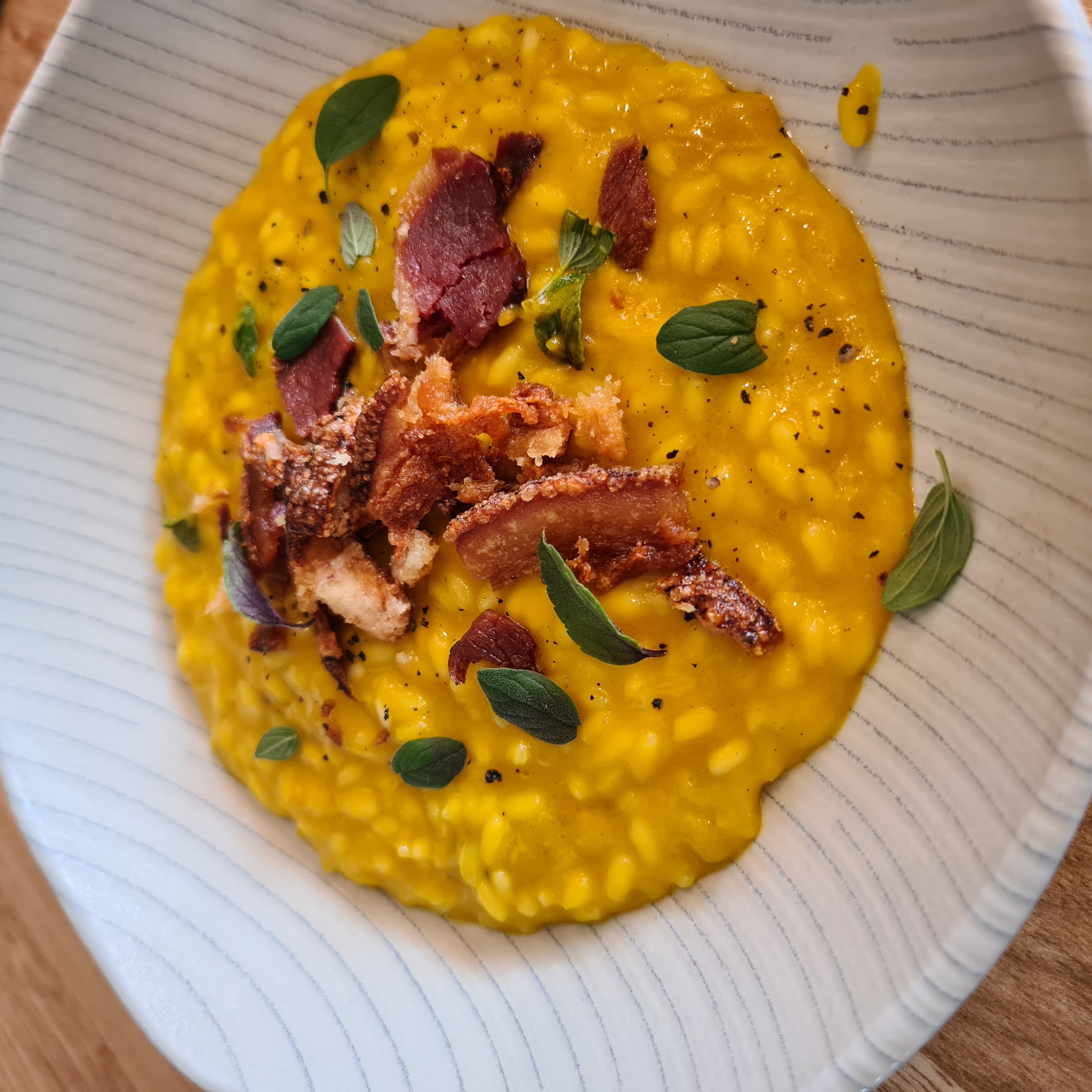 Receita de Risoto de Moranga Cabotiá