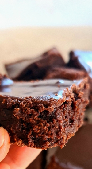 Receita de Brownie com Cobertura de Chocolate