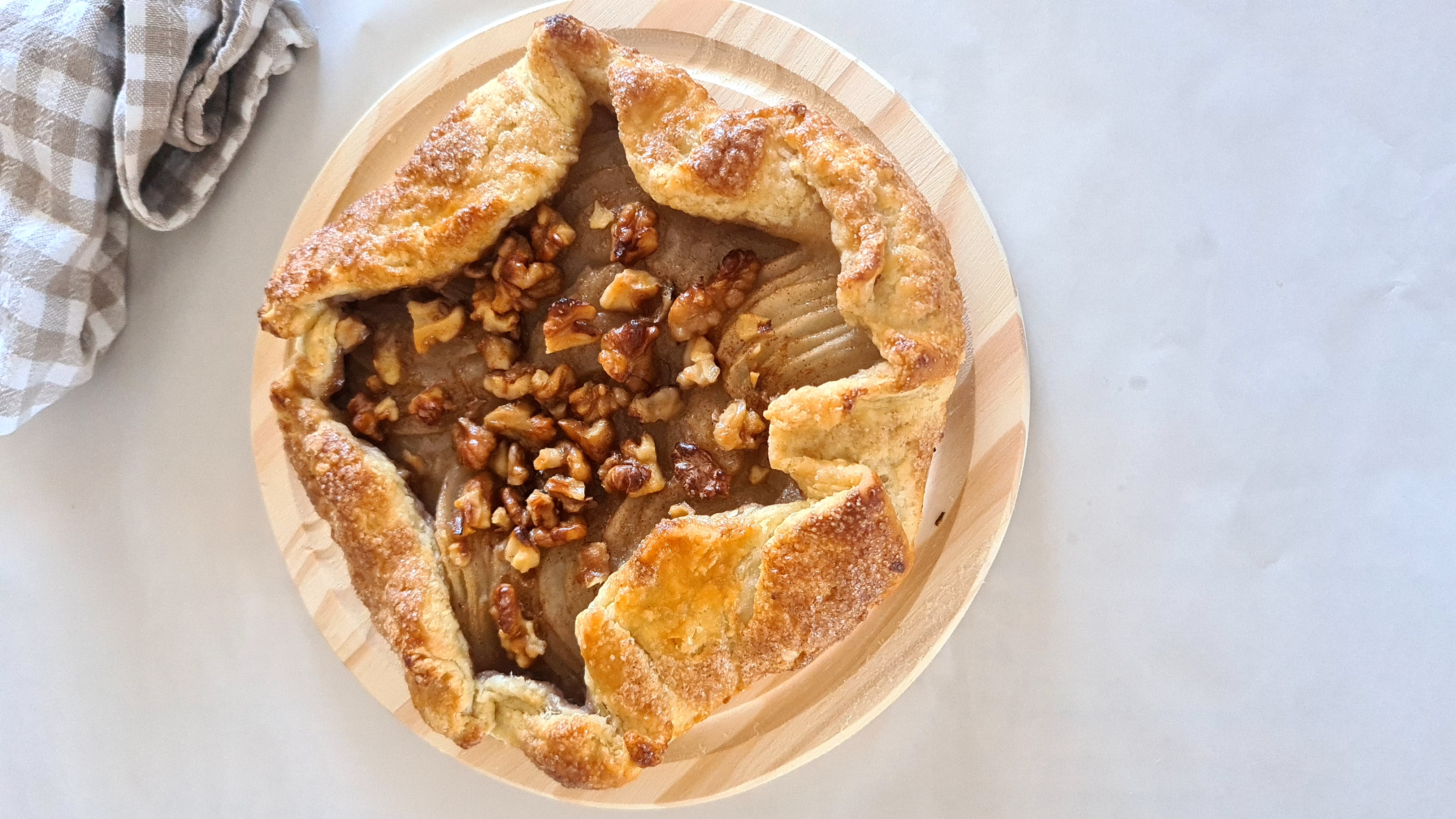 Receita de Galette de Pera