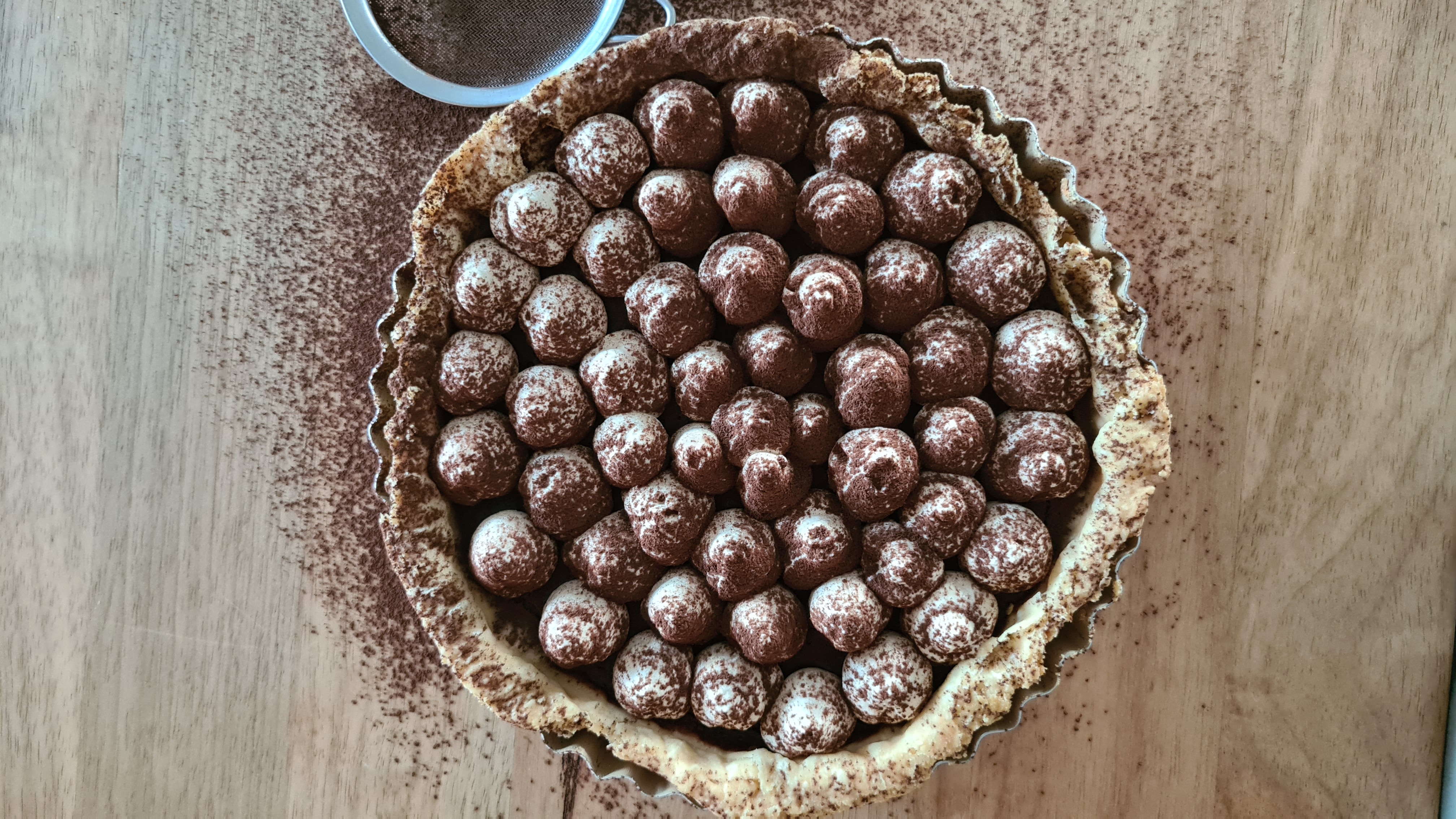 Receita de Torta de Chocolate e Café