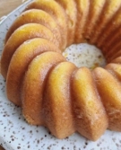 Receita de Bolo de Laranja e Amêndoa Alagadinho 